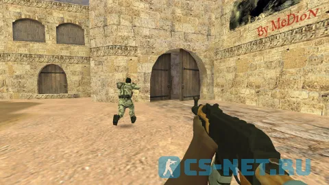 Модель «АК-47 | Rust» для CS 1.6