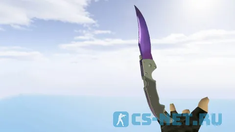 Модель ножа «Фальшион | Северное сияние» для CS 1.6