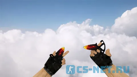 Модель «Тычковые ножи | Пламя» для CS 1.6