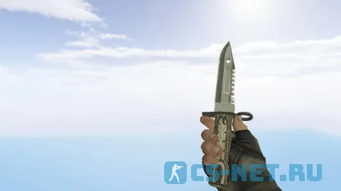 Модель «Штык-нож М9 | Темно-серый глянец» для CS 1.6