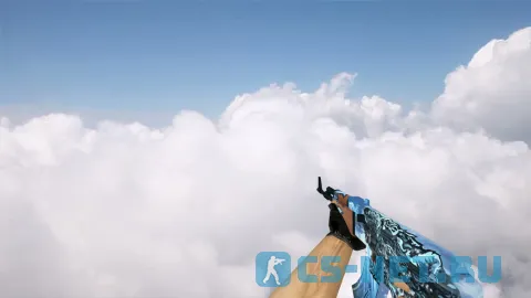 Модель «Стандартный АК-47 | Полярный медведь» для CS 1.6