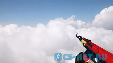 Модель «Стандартный АК-47 | Red Force» для CS 1.6 (скрин 2)