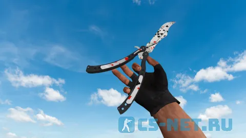 Модель ножа «Butterfly Knife Acer» для CS 1.6