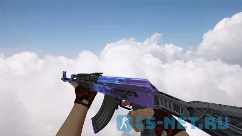Модель «AK-47 Road Hog Purple» для CS 1.6 (скрин 2)