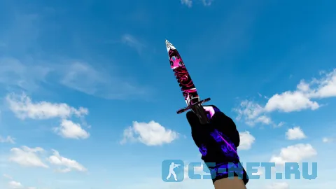 Модель «Штык-нож M9 | Неонуар» для CS 1.6 (скрин 2)