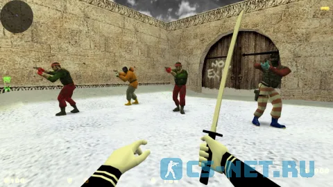 CS 1.6 Зимняя новогодняя (скриншот 1)