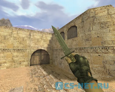 Модель «Штык-нож М9 Черный глянец» для CS 1.6 (скрин 2)
