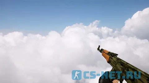 Модель «AK-47 Camouflage» для CS 1.6 (скрин 2)