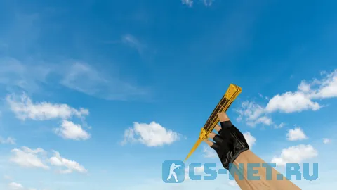 Модель ножа «Stiletto Fine Gold» для CS 1.6 (скрин 3)
