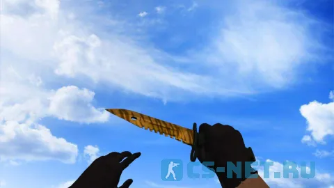 Модель «Штык-нож M9 | Зуб тигра 2» для CS 1.6 (скрин 3)