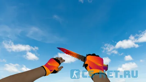 Модель «Штык-нож M9 | Градиент» для CS 1.6 (скрин 3)