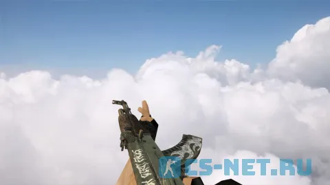 Модель «AK-47 Fallen Warrior» для CS 1.6 (скрин 3)