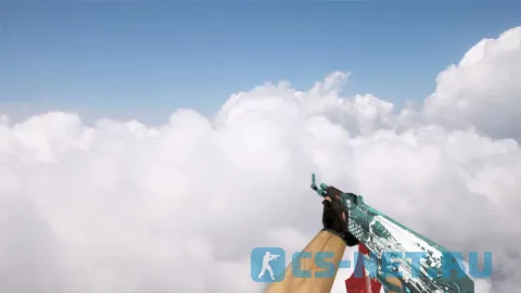Модель «Default AK-47 Rise» для CS 1.6