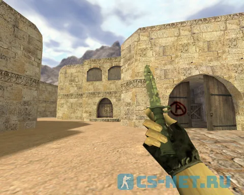 Модель «Штык-нож Северный лес 2» для CS 1.6