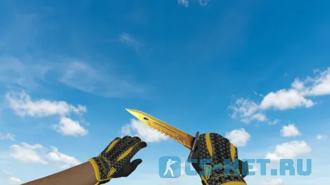 Модель «Штык-нож M9 | Легенды (omega gloves)» для CS 1.6 (скрин 3)