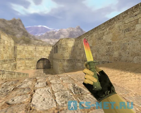 Модель «Штык-нож Градиент» для CS 1.6 (скрин 2)