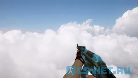Модель «AK-47 Luanmat Blue» для CS 1.6 (скрин 4)