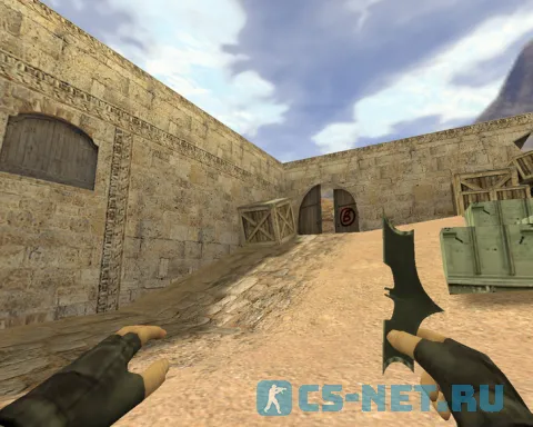 Модель ножа «Бэтаранг» для CS 1.6