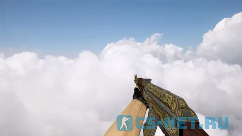 Модель «AK-47 Royal Platinum Gold» для CS 1.6 (скрин 4)