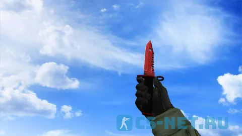 Модель «Штык-нож М9 | Кровавая паутина» для CS 1.6