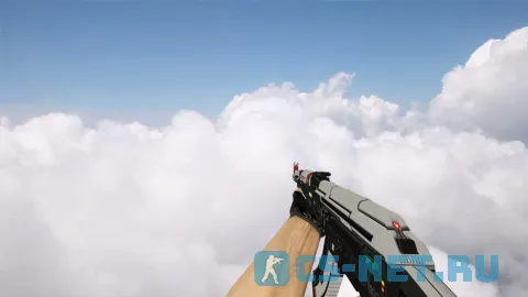 Модель «AK-47 Sci Fi Red» для CS 1.6 (скрин 4)