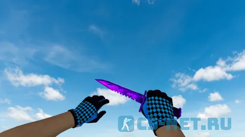 Модель ножа «M9 Bayonet Doppler Sapphire» для CS 1.6 (скрин 3)