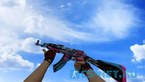 Модель «АК-47 | Ganesha Remake» для CS 1.6 (скрин 4)