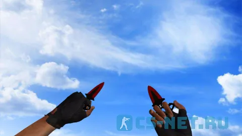 Модель «Тычковые ножи | Crimwon Web» для CS 1.6 (скрин 2)