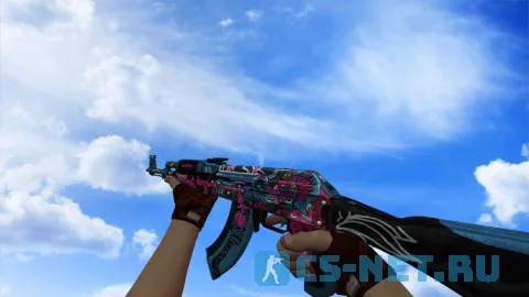 Модель «АК-47 | Ganesha Remake» для CS 1.6 (скрин 3)