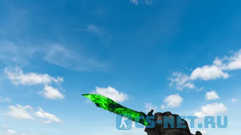 Модель ножа «Bowie Knife Poisonous Gas» для CS 1.6 (скрин 2)