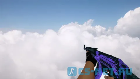 Модель «AK-47 Phoenix Rise Purple» для CS 1.6 (скрин 4)