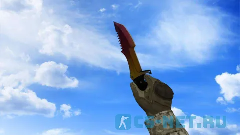 Модель «Охотничий нож | Градиент» для CS 1.6 (скрин 2)
