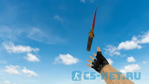 Модель ножа «Стилет | Градиент» для CS 1.6 (скрин 2)