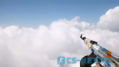 Модель «Default AK-47 Whiteout Edition» для CS 1.6 (скрин 2)