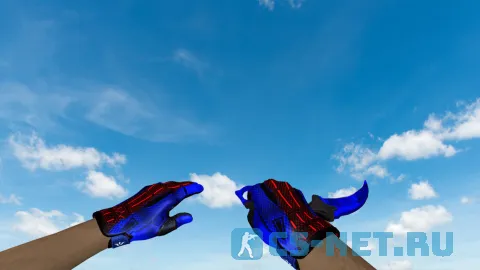 Модель ножа «Керамбит | Doppler Sapphire» для CS 1.6 (скрин 2)