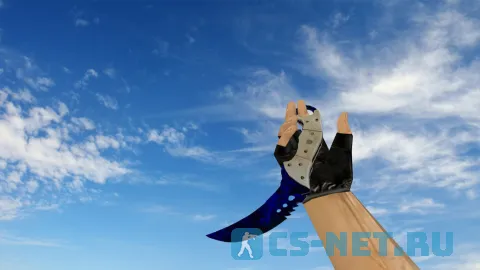 Модель ножа «Talon Doppler Sapphire» для CS 1.6