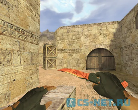 Модель ножа «Фальшион Убийство 3» для CS 1.6 (скрин 2)