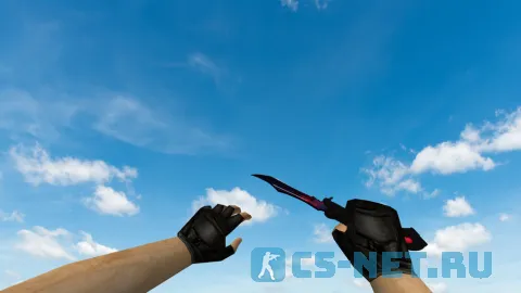 Модель ножа «Butterfly Knife Doppler Phase-3» для CS 1.6 (скрин 2)