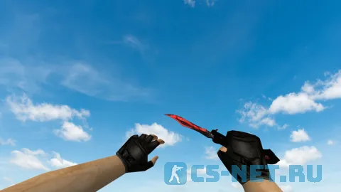 Модель «Нож-бабочка | Вампир» для CS 1.6 (скрин 2)