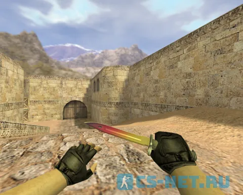 Модель «Штык-нож Градиент» для CS 1.6 (скрин 3)