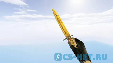 Модель «Штык-нож | Белое золото» для CS 1.6