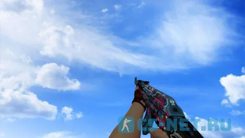 Модель «АК-47 | Ganesha Remake» для CS 1.6