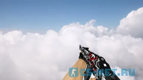 Модель «AK-47 Bone Hunter» для CS 1.6 (скрин 4)