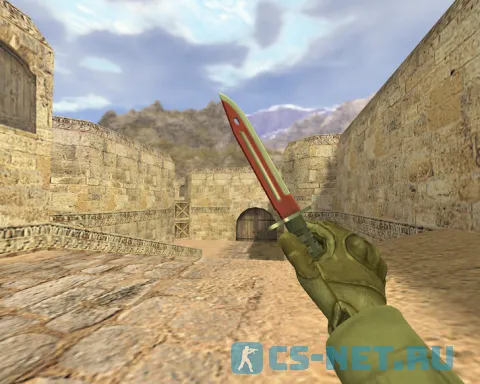 Модель «Штык-нож Автотроника (CSGO hands)» для CS 1.6 (скрин 2)
