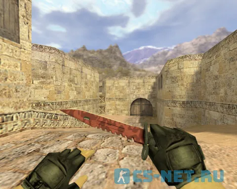 Модель «Штык-нож М9 Убийство (default)» для CS 1.6 (скрин 3)