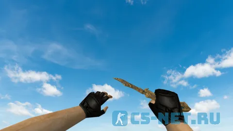 Модель ножа «Butterfly Knife Dragonian» для CS 1.6 (скрин 2)