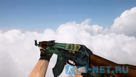 Модель «AK-47 Fire Serpent» для CS 1.6 (скрин 2)