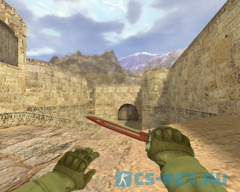 Модель «Штык-нож Автотроника (CSGO hands)» для CS 1.6 (скрин 3)