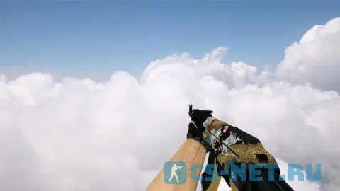 Модель «AK-47 Dragon Gold» для CS 1.6 (скрин 4)