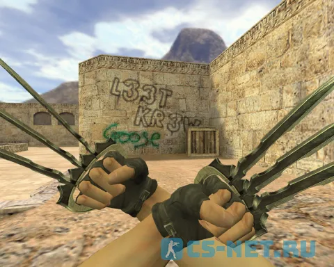 Модель ножа «Катар Когти» для CS 1.6 (скрин 2)